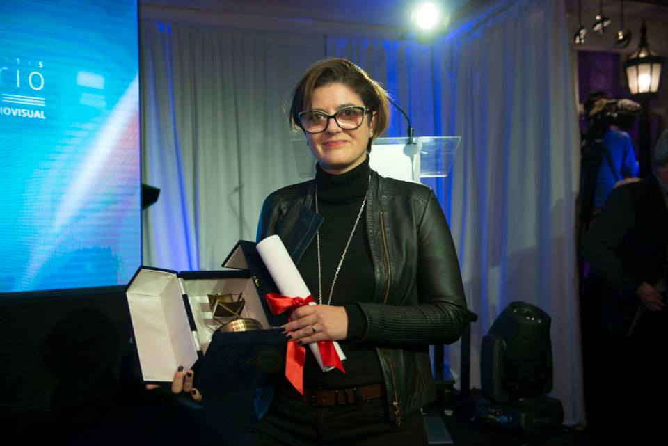 Anahí Berneri, una de las directoras premiadas por su trayectoria.